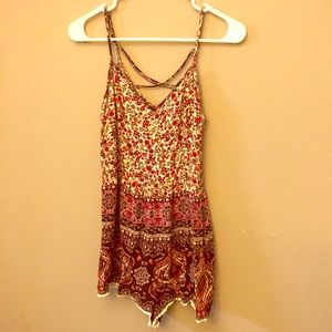 Criss-Cross Back Romper